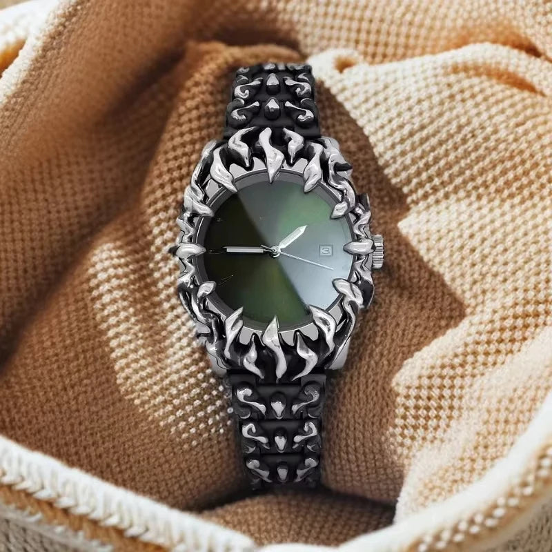Retro Claw Albaster Sryle Watch.