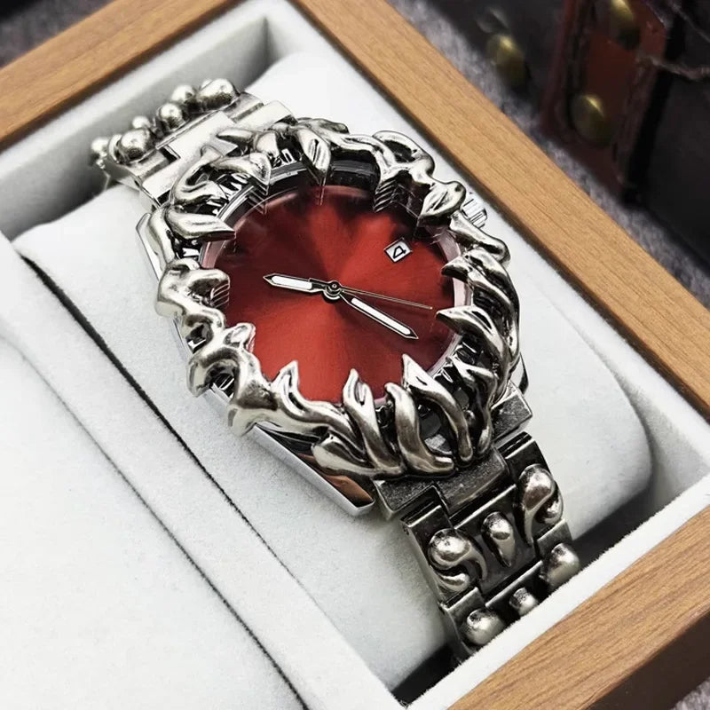 Retro Claw Alabaster Style Watch