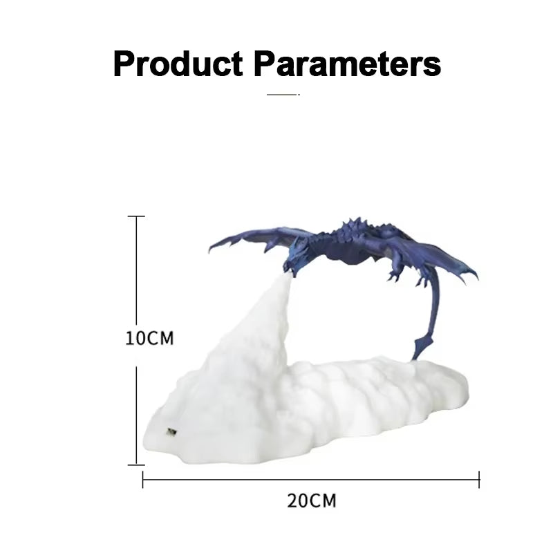 3D Volcanic Dragon Lantern