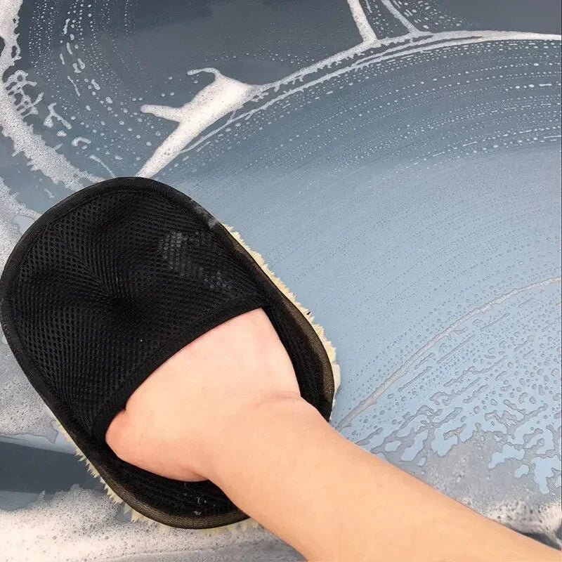 Thickened Car Cleaning Wool Glove