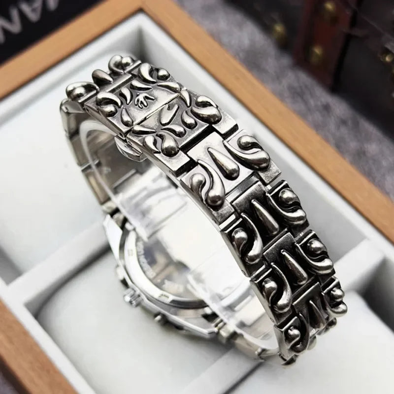 Retro Claw Alabaster Style Watch