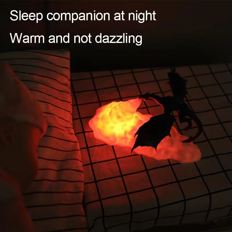 3D Volcanic Dragon Lantern