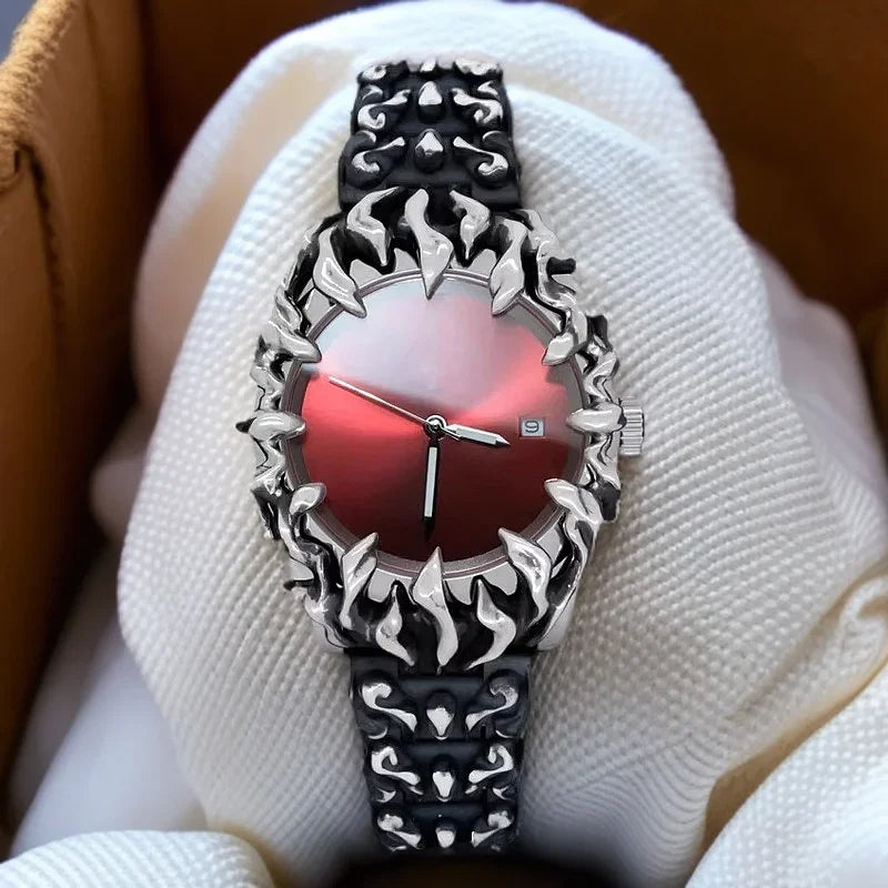 Retro Claw Alabaster Style Watch